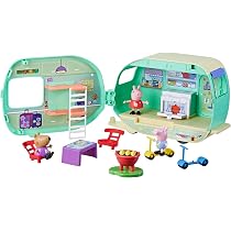 【首都圏限定納品】peppa pig ペッパピッグ テーブル＆チェアセット Amazon.co.jp: Peppa Pig ペッパピッグ Peppa's Caravan Playset